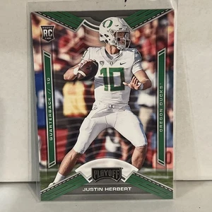 2020 Chronicles Draft Picks Playoff Justin Herbert Rookie RC #4 Oregon - Bild 1 von 2