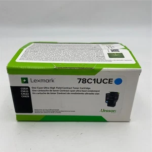 Lexmark 78C1UCE Vertragstoner Cyan extrem ergiebig 78C1UCE-HY - Bild 1 von 4