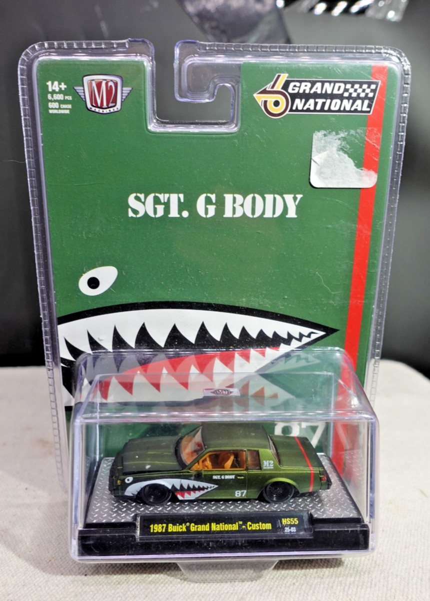 M2マシーン ビュイック・グランドナショナル- カスタム(チェイスカー M2 Machines 1:64 1987 Buick Grand National Custom - Mijo
