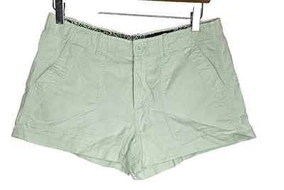 Lote de 2 Pantalones Cortos GAP Para Mujer Mezcla de Lino Talla 4 Informales Verano Ligeros Preppy Foto 1 de 4