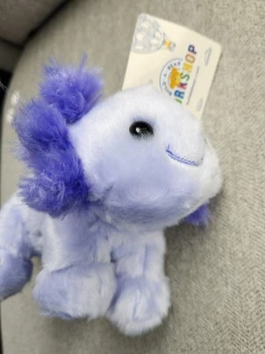 NWT Build A Bear Mini Beans Purple Lavender Axolotl Stuffed Animal - Image 1 of 4