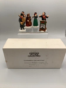 Department 56 Heritage Village "Chamber Orchestra" Set of 4 w/ Box - Picture 1 of 6