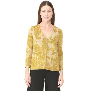 The Limited Floral Print Button Down Cardigan Sweater 3/4 Sleeve Academia 55-13 - Picture 1 of 14