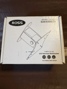 Ross LCD TV Wall Bracket TV 23" Max - Brand New unused in the Box - 534/4390(D) - Picture 1 of 6