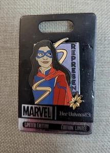 DISNEY MARVEL Ms Marvel Her Universe LE Limited Edition Pin REPRESENT - Picture 1 of 1