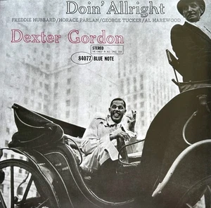 Doin' Allright by Dexter Gordon (Record, sealed 2019) Blue note 80 series K Gray - Picture 1 of 5