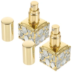 2 Pezzi Bottiglia Spray Profumo Viaggio Sottoconfezione Ricaricabile Atomizzatore Tasca - Foto 1 di 12