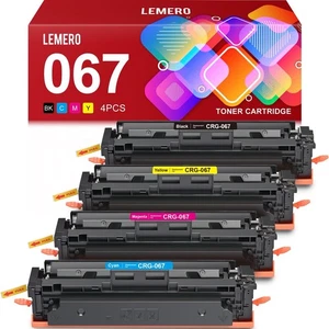For Canon 067 Toner Cartridges Set MF656Cdw MF654Cdw MF653Cdw LBP632Cdw 4-Pack - Afbeelding 1 van 2