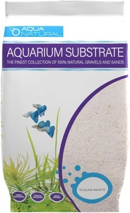 Zuckerweißer Sand 10 Pfund Substrat für Aquascaping, Aquarien, Vivarien und Terrar - Bild 1 von 12