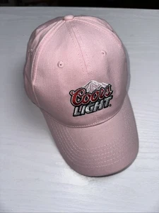 Coors Light Damen Mütze Kappe rosa Klett ACME verstellbar Einheitsgröße - Bild 1 von 6