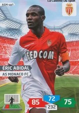 ERIC ABIDAL # AS.MONACO CARD ADRENALYN FOOT 2014 SANDWICHES MARKET SET
