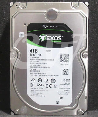 ST4000NM0025 1V4207-004 Seagate 4TB 7.2K RPM 12Gbps 3.5" SAS HDD Hard Drive - Image 1 of 2