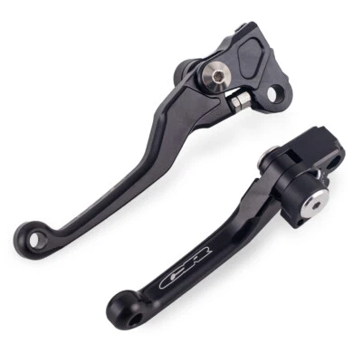 LOGO Pivot Brake Clutch Levers For HONDA CR80R CR85R 98-07/CR 125R CR250R 92-07 - Image 1 of 4