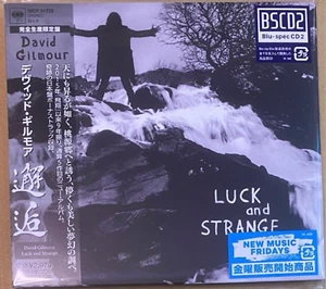 DAVID GILMOUR LUCK AND STRANGE W/ BONUS TRACK JAPAN BLU-SPEC CD New - Picture 1 of 3