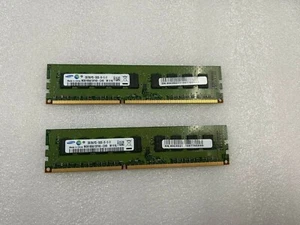 4GB (2x 2GB)Samsung M391B5673FH0-CH9 2GB DDR3 2Rx8 PC3-10600E Memory Module - Picture 1 of 1