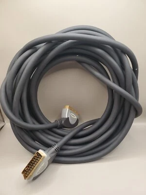 10 Metre Nikkai SCART cable - Gold  - Image 1 of 2