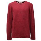 5606AF maglione uomo SELECTED red/blue cotton sweater man