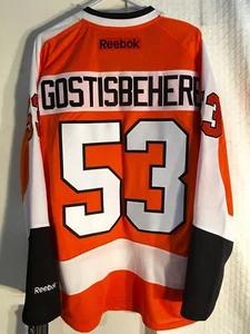 Maglietta Reebok NHL Philadelphia Flyers Shayne Gostisbehere arancione taglia XL - Foto 1 di 1