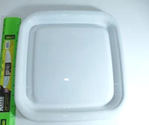 Corning Ware MW-2 Microwave Browner Browning Grill Plate White - Picture 1 of 8