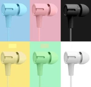 Auriculares intrauditivos de 3,5 mm Auriculares para iPhone PC MP3 MP4 Colores funky - Imagen 1 de 7