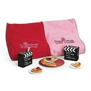 American Girl - Juego de sillas y aperitivos de película Bitty Baby/Twins - NUEVO EN CAJA - AGOTADO - Imagen 1 de 1