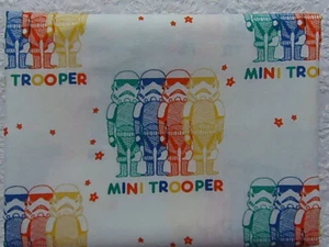 RARE & OOP Camelot Fabrics Star Wars RAINBOW MINI STORM TROOPERS *100% Cotton* - Picture 1 of 3
