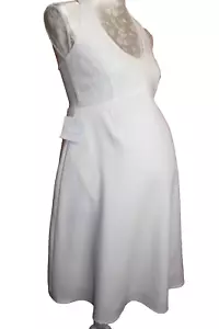 Umstandsmode Brautmode "MIA NANA" Kleid "CLARA" Schneeweiß Gr.36/38 NP 259€ - Bild 1 von 7