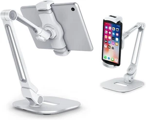 Support Tablette Réglable Étanchéité Aluminu Compatible avec iPad 4,7"-13", i - Photo 1/3