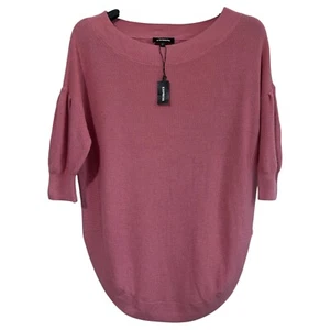 NWT Express Scoop Hem Sweater Size S Oversized Spring Casual - Picture 1 of 4