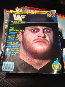 WWF WWE Magazine JANUARY 1992 Undertaker - Picture 1 of 2