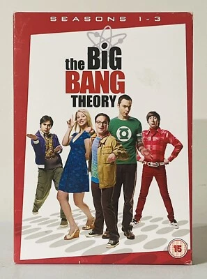 The Big Bang Theory Season 1 to 3 DVD Box Set 2010 Region 2 TV Series 1 2 3 - Image 1 of 4