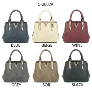 Damen Designer Made Kunstleder Mini Beuteltasche Tasche Handtasche Schultertasche - Bild 1 von 41