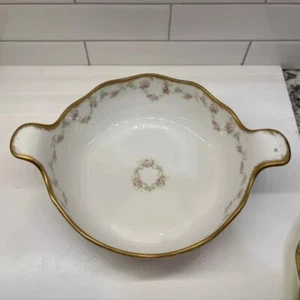 Theodore Haviland Co Limoges France Tab Handle Casserole Insert RARE Star bottom - Picture 1 of 8