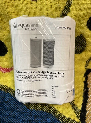 Filtros de agua potable para encimera Aquasana AQ-4035 sellados Foto 1 de 4