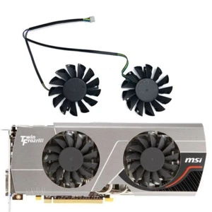75mm for MSI GTX 650 660 670 R6950 R7850 R7870 R7950 TwinFrozrIII Dual Fan R114 - Picture 1 of 5