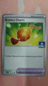 Pokemon TCG 1x Dije de valentía sello de gimnasio exclusivo de Asia PALEN 173/193 - Imagen 1 de 1