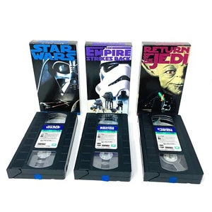 Star Wars Trilogie (VHS, Vollbild, THX 1995, 3-Band-Set) - Bild 1 von 10
