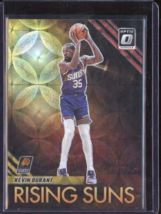 Kevin Durant 2023 Panini Donruss Optic Rising Suns Red Gold International /99 - Picture 1 of 2