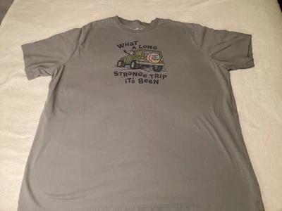 Life Is Good 3XLT Gray Road Trip T-Shirt - Image 1 of 3