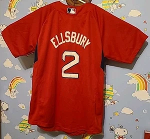 Jacoby Ellsbury #2 Boston Red Sox Majestic Jersey MLB Genuine Merchandise - Picture 1 of 13