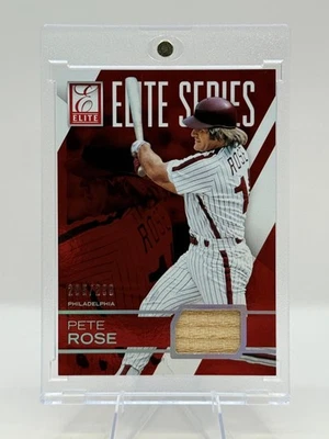 Pete Rose 2015 Panini Elite Series Material Bat/299 Juego Usado Reliquia (MEM) #22 Foto 1 de 2