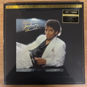 MICHAEL JACKSON - Thriller 2 x VINYL LP 2022 Mobile Fidelity BRAND NEW! BU:6 - Picture 1 of 2