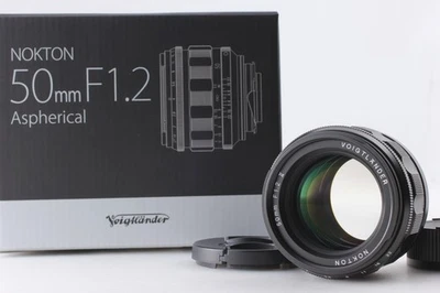 [Sin usar] Voigtlander Nokton 50 mm f/1,2 Aspherical II VM Leica M de JAPÓN 982A - Imagen 1 de 4