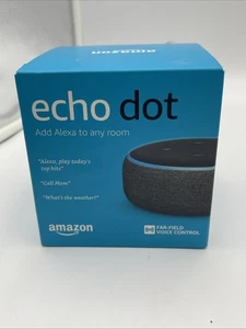 Amazon Echo Dot (3a generazione) Altoparlante intelligente - NUOVO/SIGILLATO - SPEDIZIONE IN GIORNATA - Foto 1 di 5