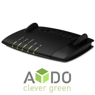 AVM FRITZBox 7490 International VDSL DSL Modem ISDN 4-Port WLAN Router BLACK - Bild 1 von 2