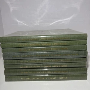 The Ciba Collection of Medical Illustrations Lot of 8 Books Volumes. Good - Foto 1 di 3