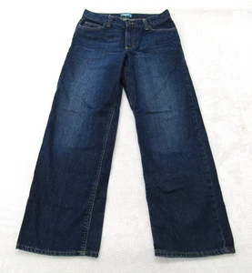 Old Navy Loose Boys Jeans 16 Regular Blue Cotton Casual Preppy - Picture 1 of 10