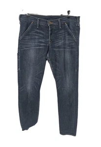 True Religion Jeans Herren 32x31 Straight Fit 5-Pockets Vintage Y2K Made In USA - Bild 1 von 4