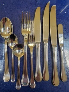 BRAND NEW MEPRA CELLINI 113 PC SS CUTLERY SET MADE IN ITALY SERVICE FOR 12 PLUS - Picture 1 of 11