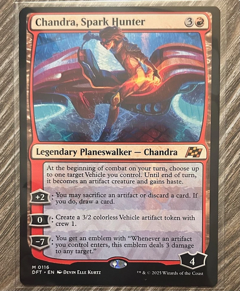 Chandra, Spark Hunter Aetherdrift Non-Foil MTG NM - Image 1 of 1